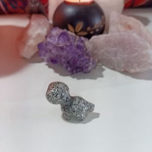 Orgonita Artesanal / Electronite Dinosaurio decorativo pequeño modelo 1