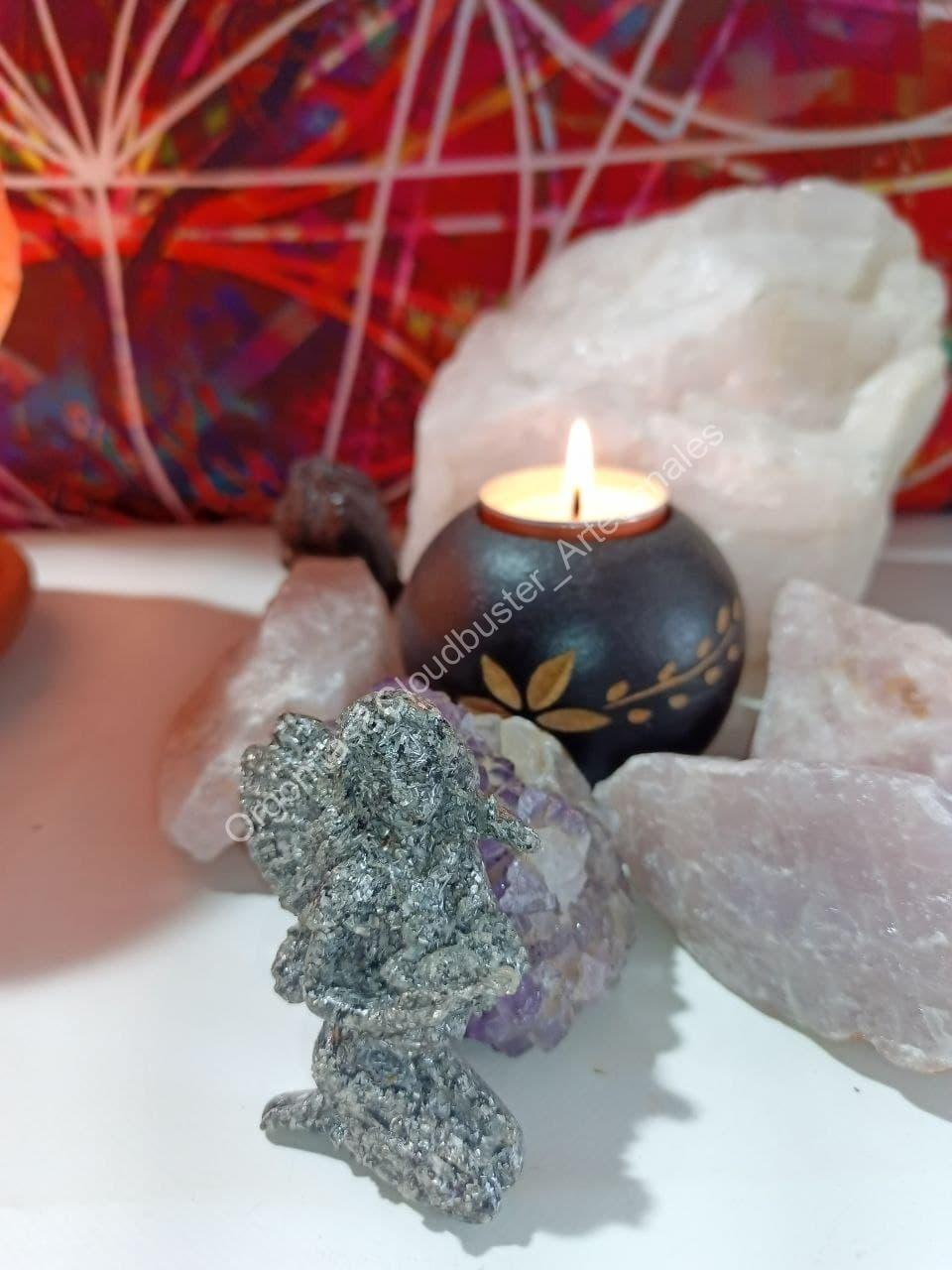 Orgonita Artesanal / Electronite formato Hada un ala - Imagen 2