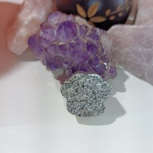 Orgonita Artesanal / Electronite formato Huella Mascota