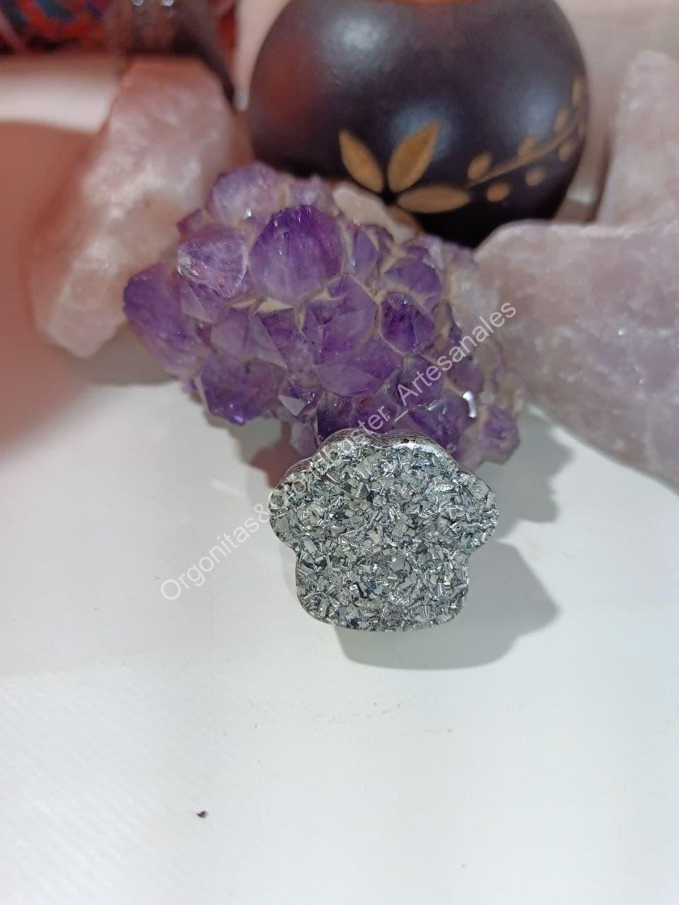 Orgonita Artesanal / Electronite formato Huella Mascota