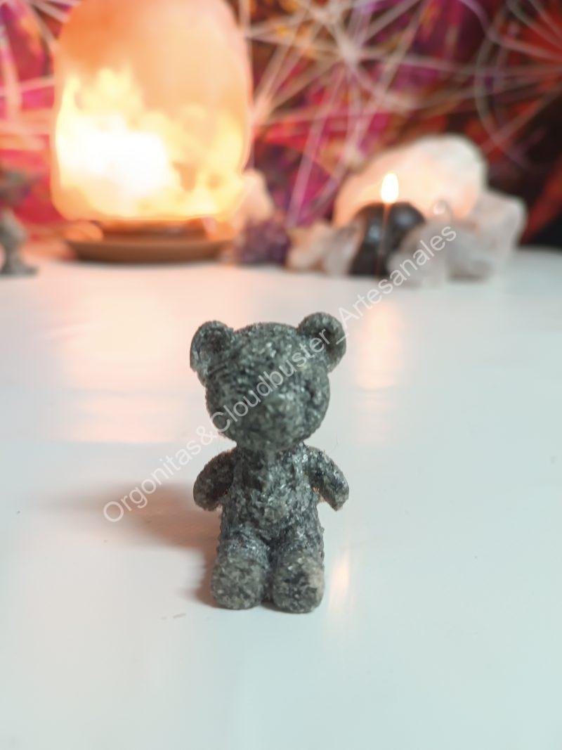 Orgonita Artesanal / Electronite Osito decorativo - Imagen 3