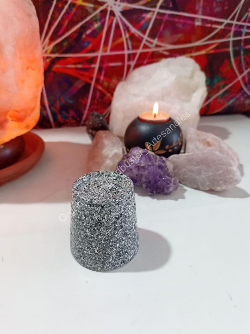 Orgonita Artesanal / Electronite Torre Pequeña - Imagen 2