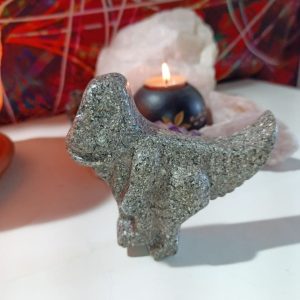Orgonita Artesanal / Electronite Dinosaurio decorativo Grande Mod. 1