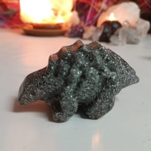 Orgonita / Electronite Dinosaurio decorativo Grande Mod. 3
