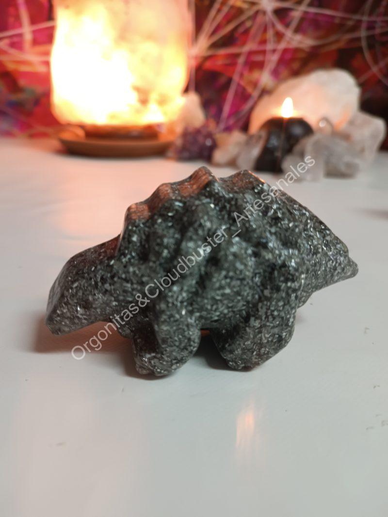 Orgonita / Electronite Dinosaurio decorativo Grande Mod. 3
