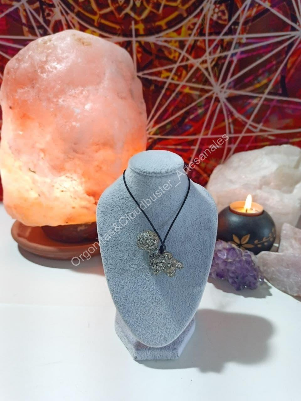 Orgonita / Electronite Colgante Dinosaurio pequeño mod 1. - Imagen 5