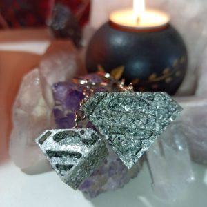 Orgonita / Electronite Llavero Superman 2 tamaños.