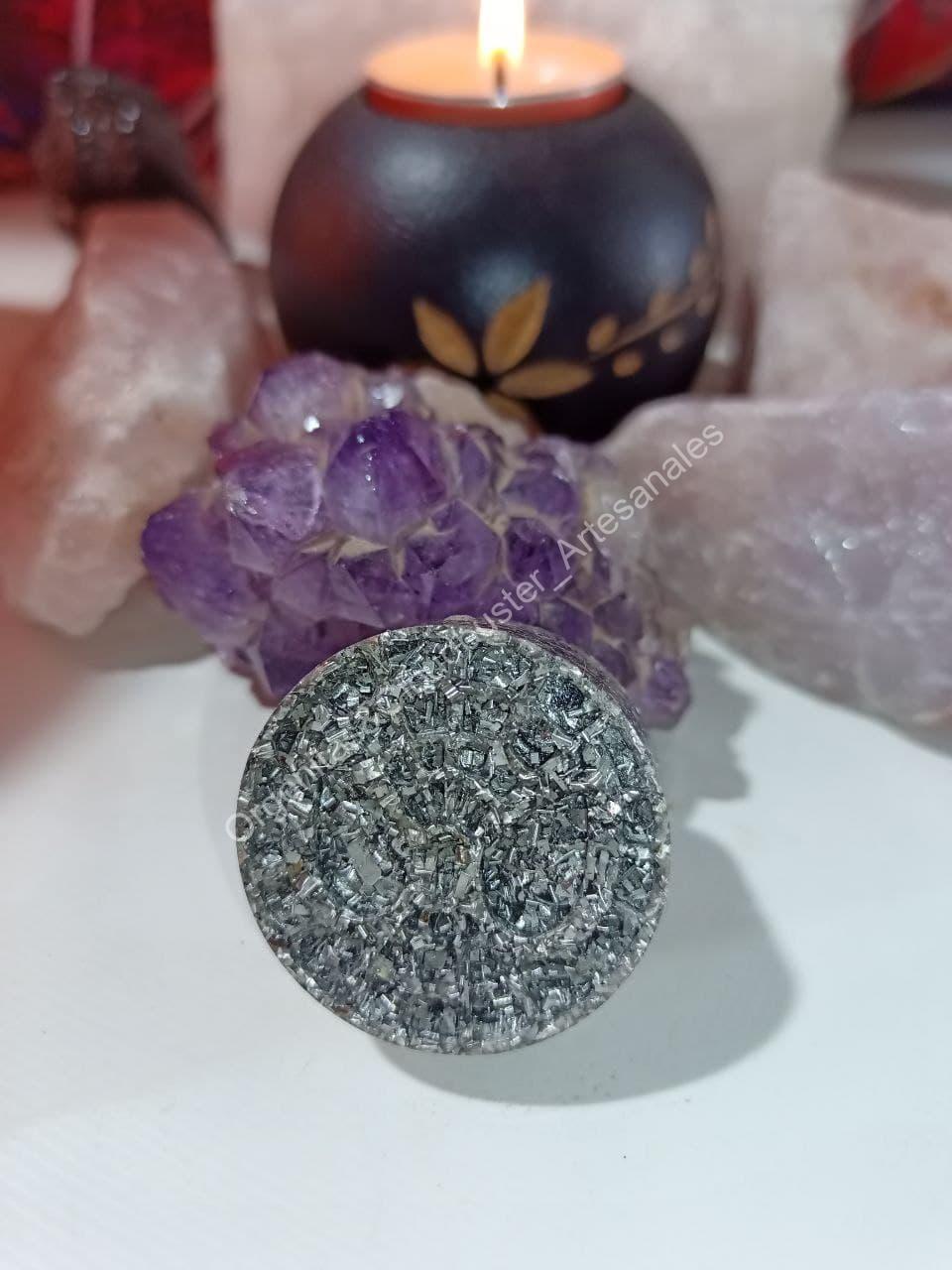 Orgonita / Electronite Para Coche Logotipo SPIDERMAN (con adhesivo)