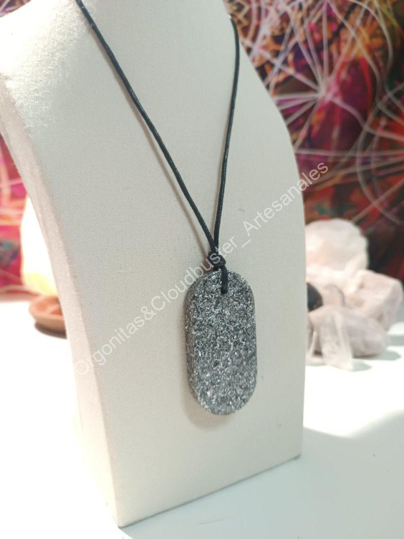 Orgonita / Electronite Colgante Chapa Militar - Imagen 2
