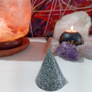 Orgonita / Electronite Pirámide Cono