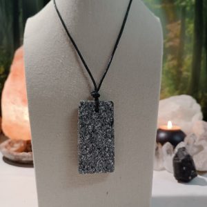 Orgonita / Electronite Colgante Chapa Rectangular.