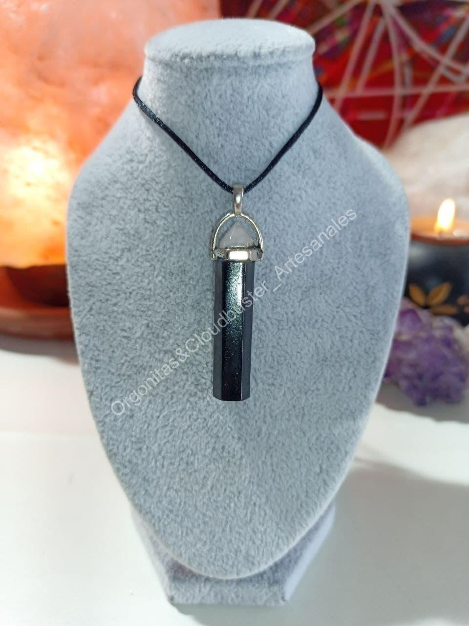 Colgante forma Cilindro de MAGNETITA