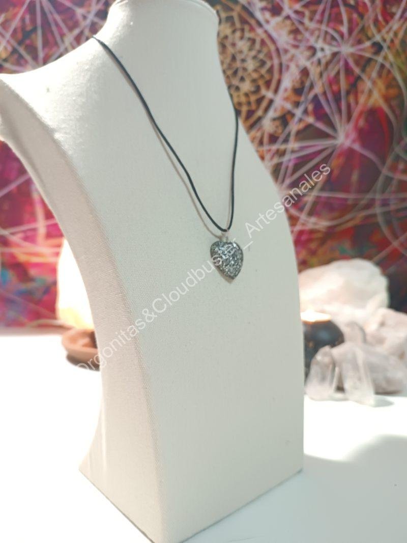 Orgonita / Electronite Colgante Corazón. Grande y Pequeño. - Imagen 7