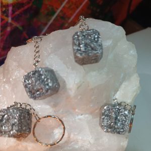 Orgonita / Electronite Llavero con Inicial