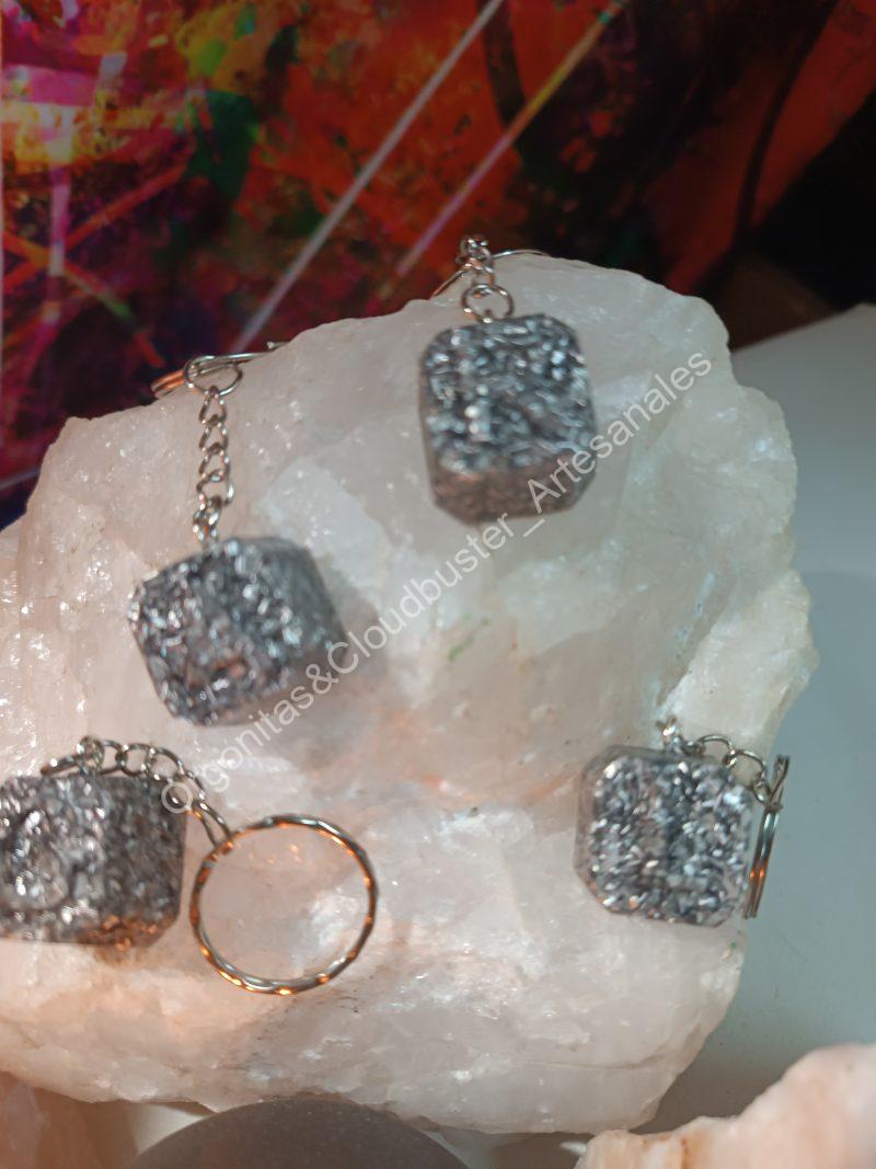Orgonita / Electronite Llavero con Inicial