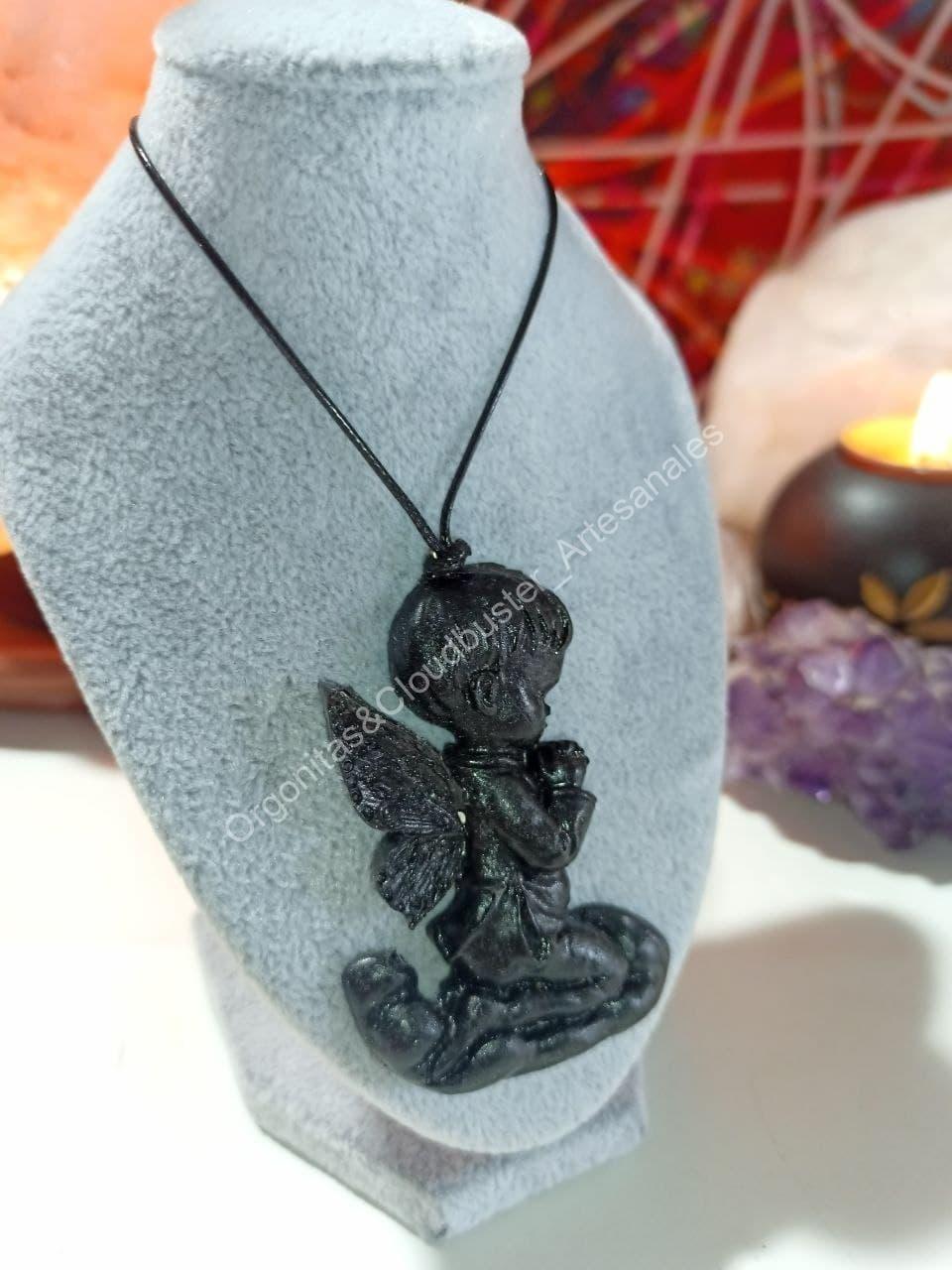 Colgante Ángel Magnetita