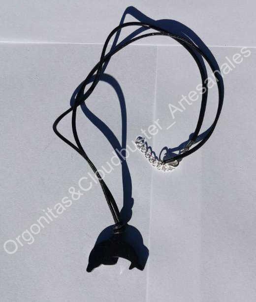 Colgante Delfín Magnetita Orgonita - Imagen 3