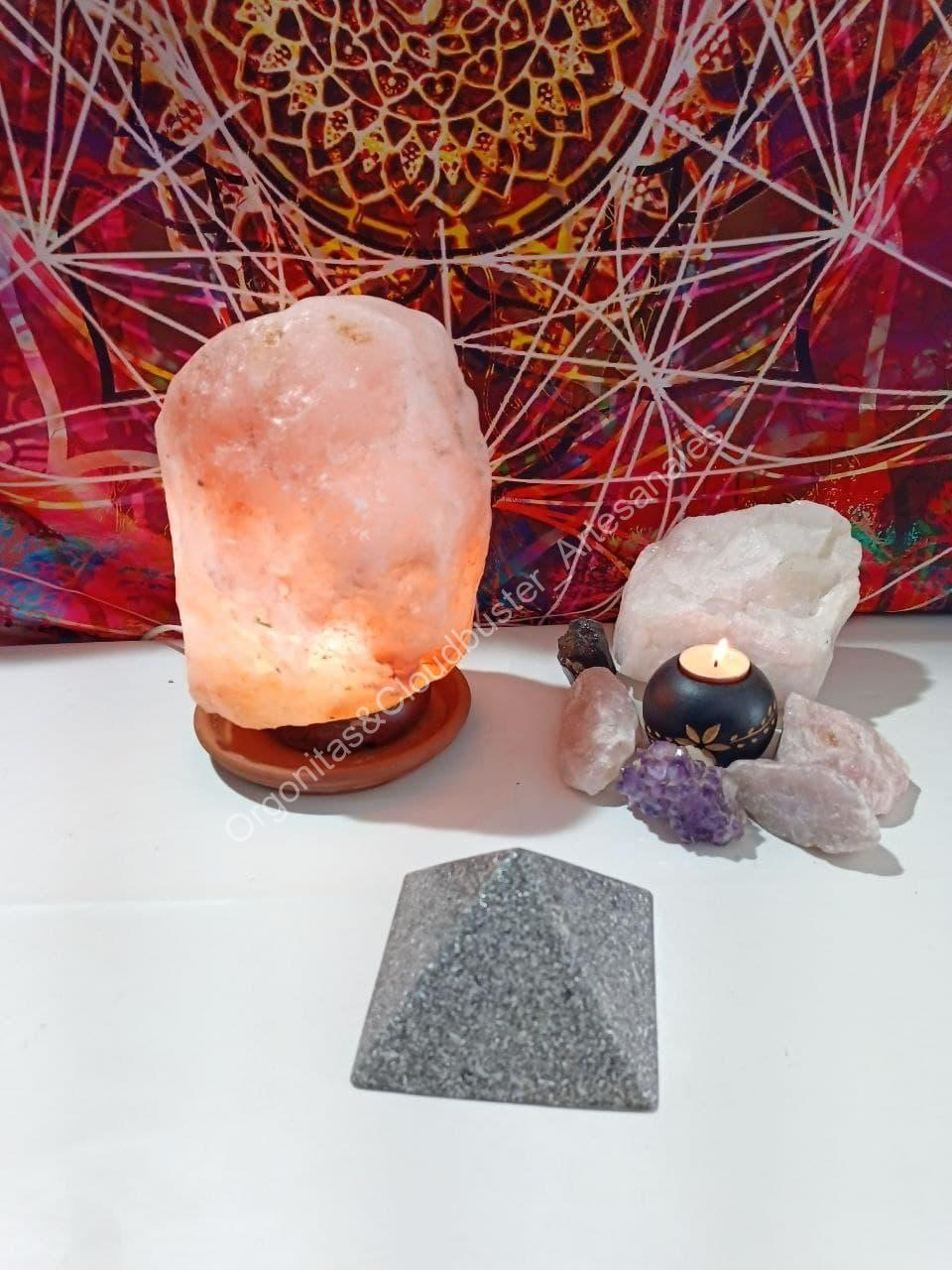 Orgonita / Electronite Pirámide Super Grande 4 lados - Imagen 2