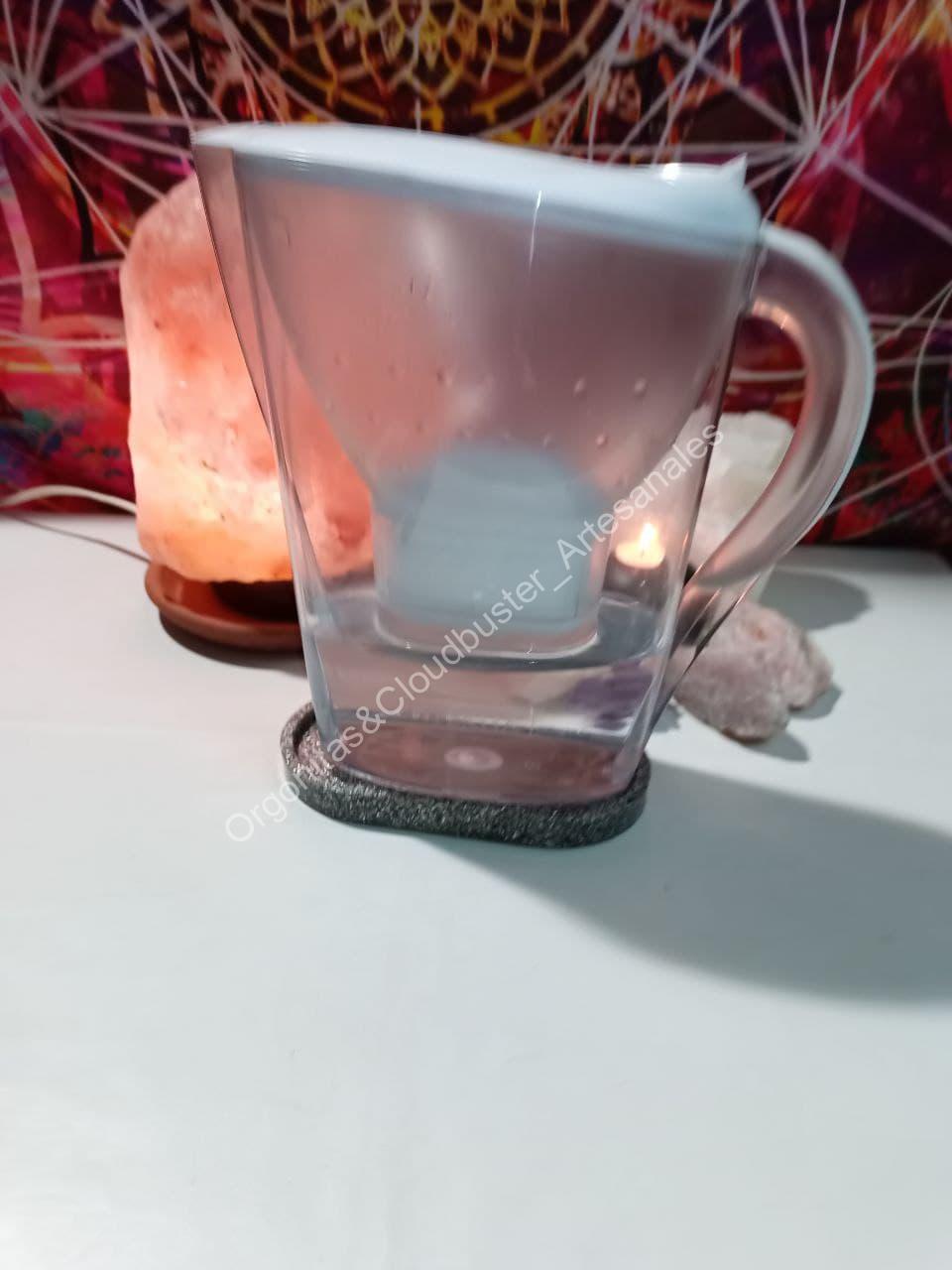 Orgonita Artesanal / Electronite Base jarra de agua - Imagen 2