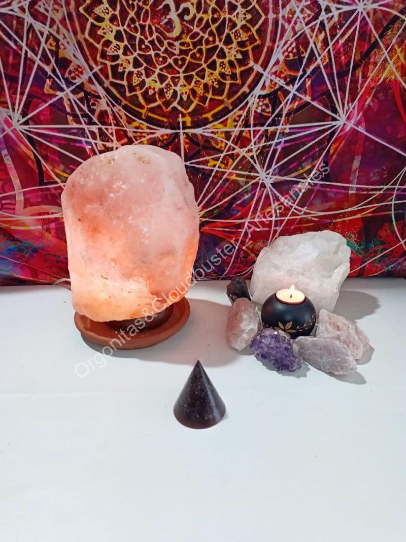 Orgonita Artesanal VIRUTA DE HIERRO Pirámide cono - Imagen 5