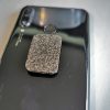 Protectores Artesanales para MÓVIL de Magnetita y viruta de hierro pequeña forma rectangular - Imagen 8
