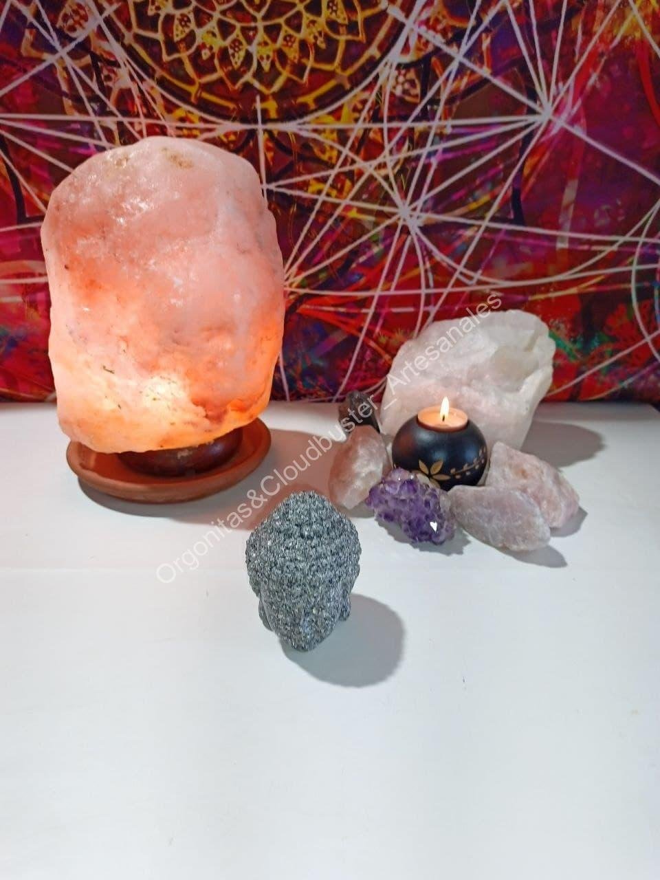 Orgonita Artesanal / Electronite formato cabeza Buda - Imagen 2