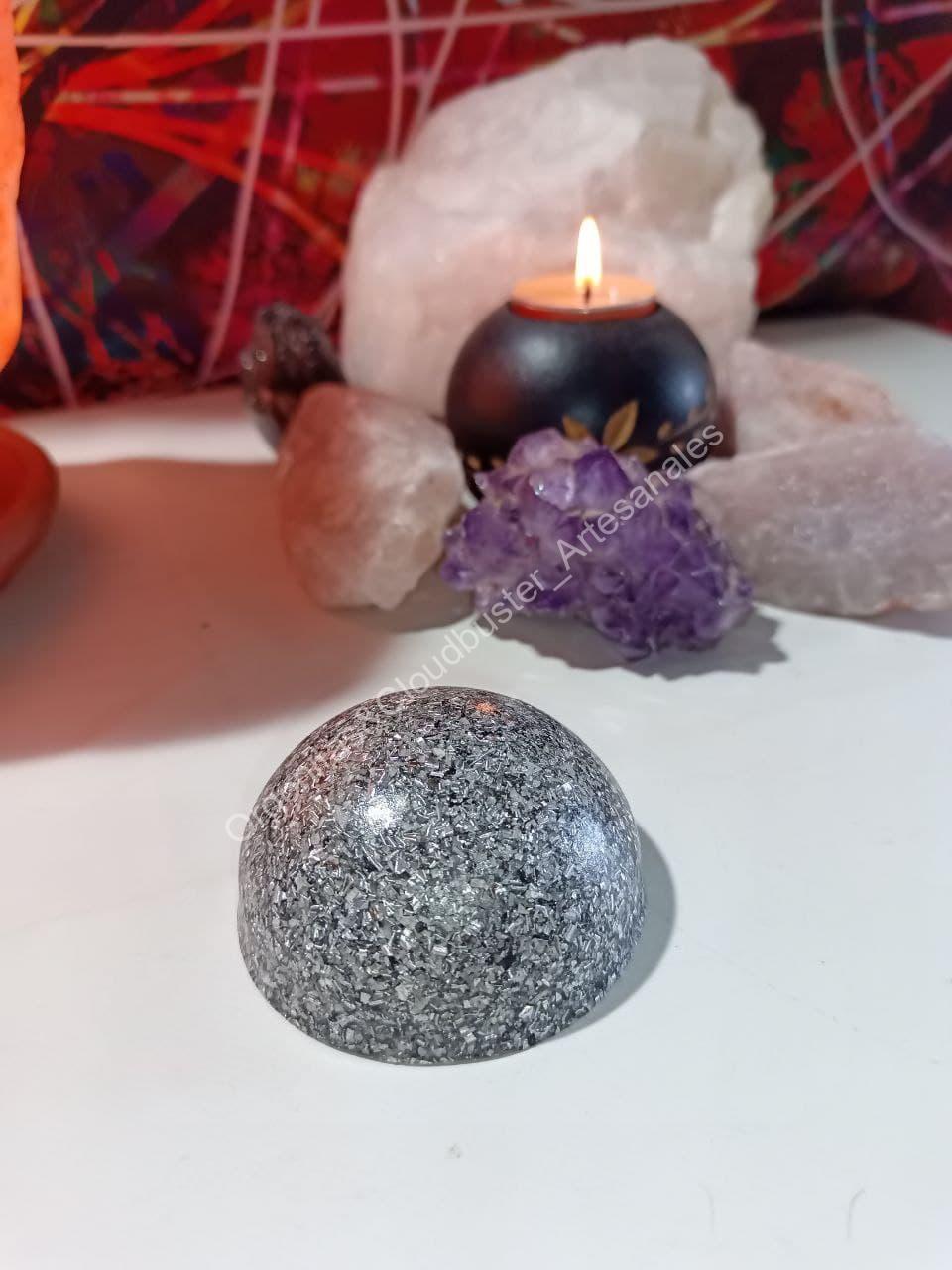 Orgonita Artesanal / Electronite formato Domo