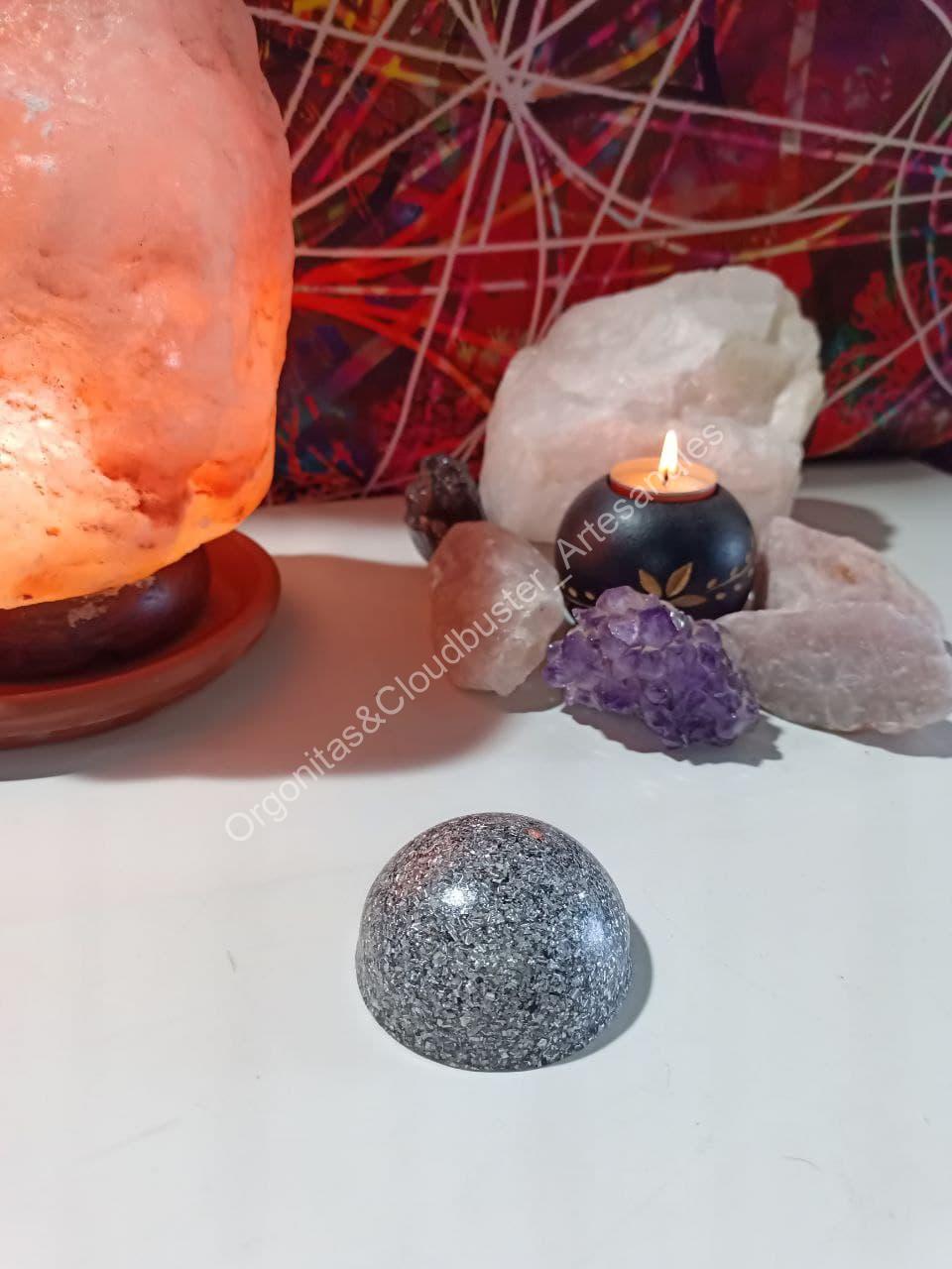 Orgonita Artesanal / Electronite formato Domo - Imagen 2