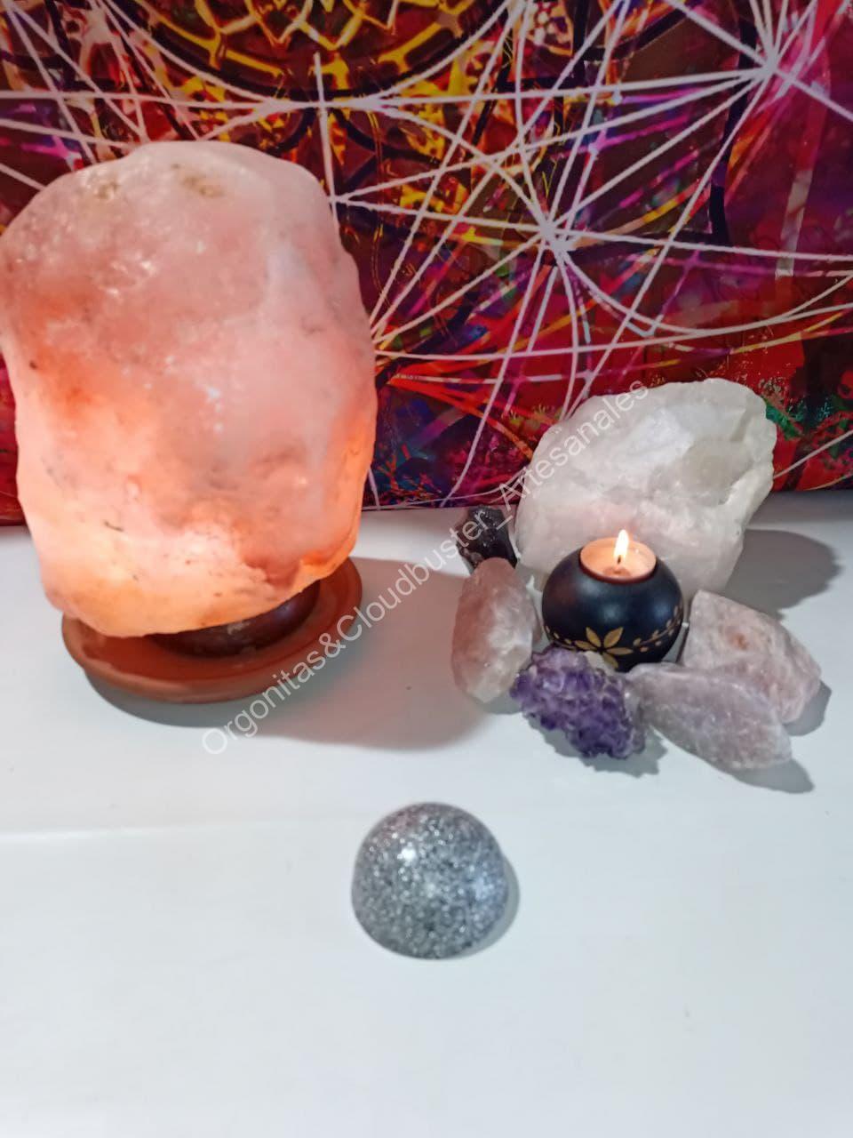 Orgonita Artesanal / Electronite formato Domo - Imagen 3