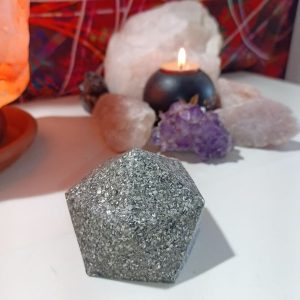 Orgonita Artesanal / Electronite Pirámide Facetada