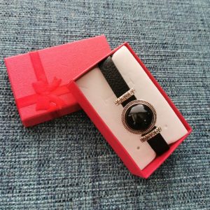 Pulsera de Shungita Artesanal formato Redonda color Negra.