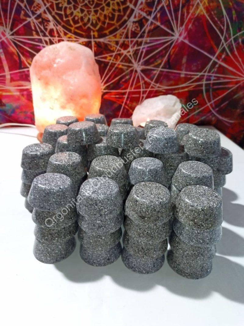 Orgonita Artesanal / Electronite PACK de 25 unidades viruta de aluminio