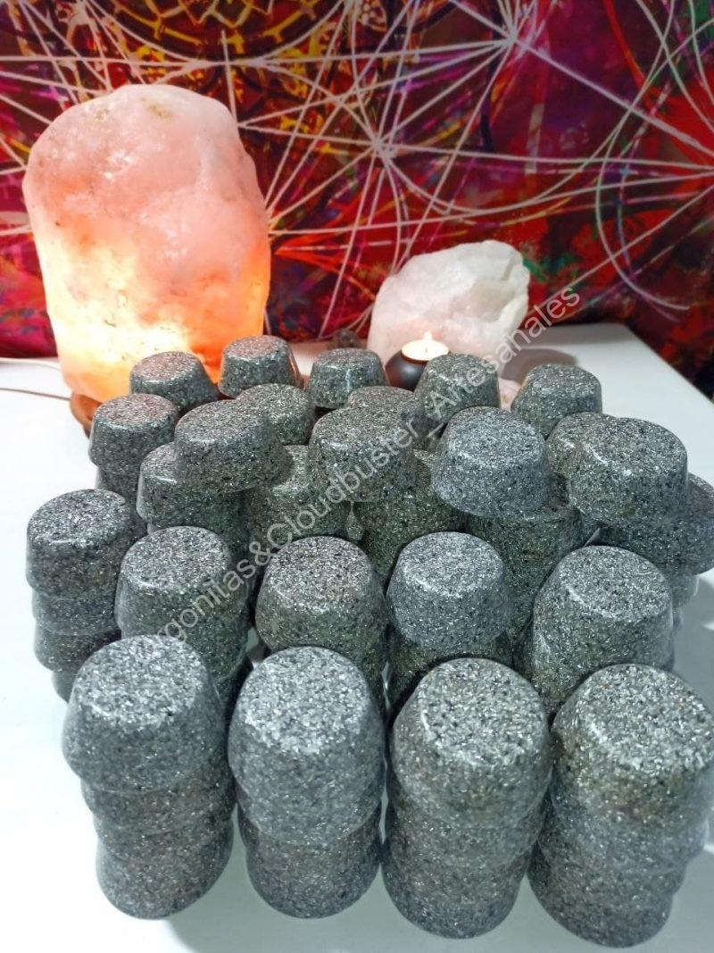 Orgonita Artesanal / Electronite PACK de 25 unidades viruta de aluminio - Imagen 3