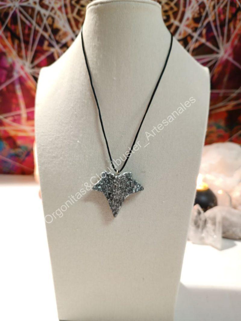 Orgonita / Electronite Colgante Hoja en Punta - Imagen 3