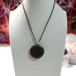 Orgonita Artesanal VIRUTA PEQUEÑA DE HIERRO colgante Círculo