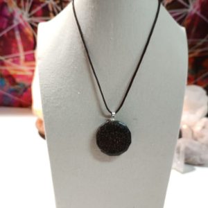 Orgonita Artesanal VIRUTA PEQUEÑA DE HIERRO colgante Dodecágono