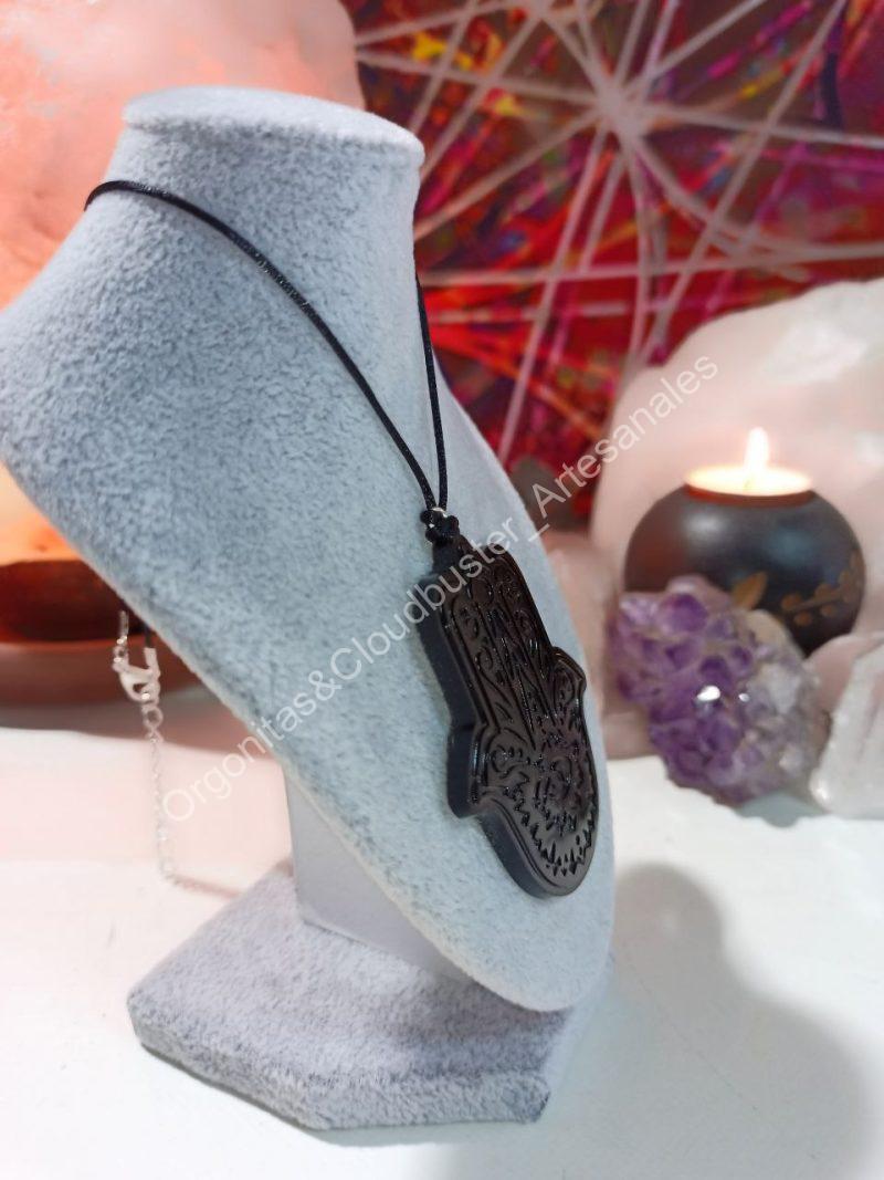 Orgonita Artesanal El Jamsa Colgante Magnetita - Imagen 3
