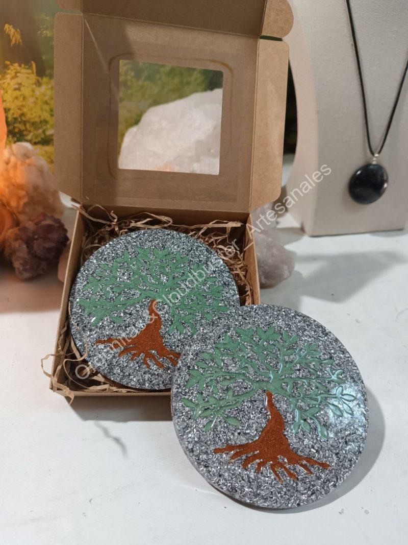 Posavasos: Revitalizador de Líquidos y Alimentos.