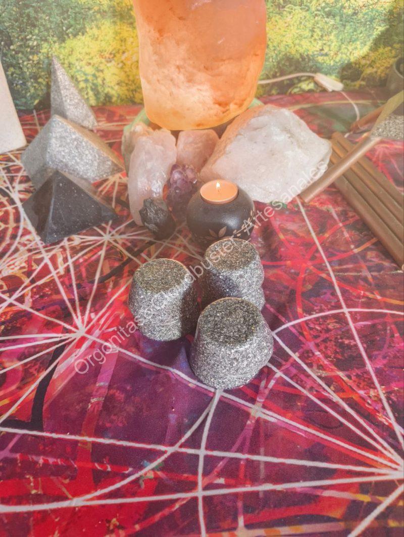 Orgonita Artesanal / Electronite PACK de 6 unidades viruta de aluminio - Imagen 3